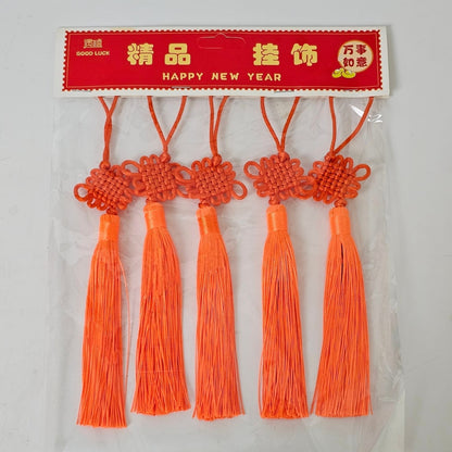 CNY Tassle - Orange (5pcs)