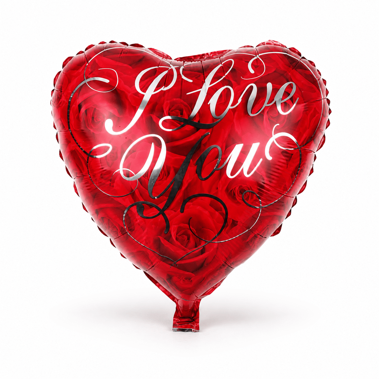 Red Rose “I Love You” Heart Foil Balloon