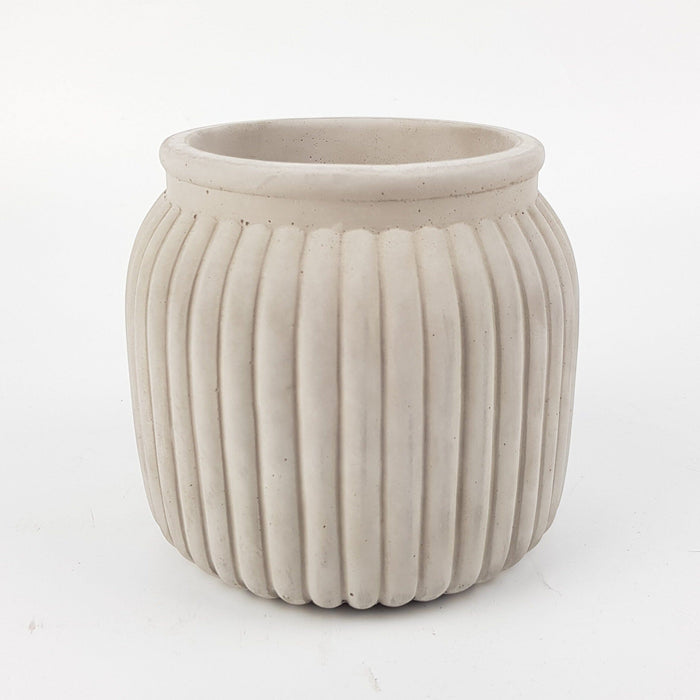 Cement Vase (14cm x 13cm)
