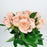 Rose 50cm Shimmer (Imported) - Peach [10 Stems]