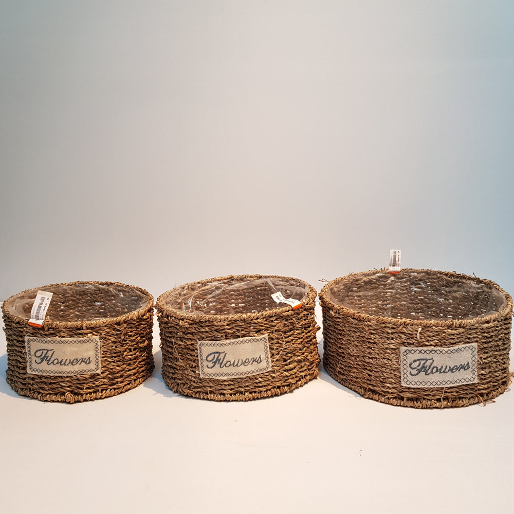 Rattan Basket 002 Small (Imported) - Natural Brown