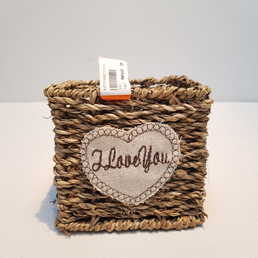 Rattan Basket (S) Rectangle