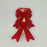 [BUY 1 FREE 1] Butterfly Bowknot 002 Ribbon - Red (2 pcs)