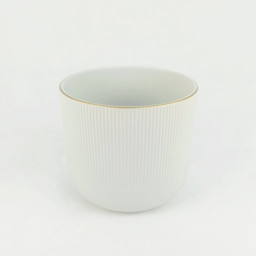 Ceramic Vase 16.5Cm (Imported) - Light Grey