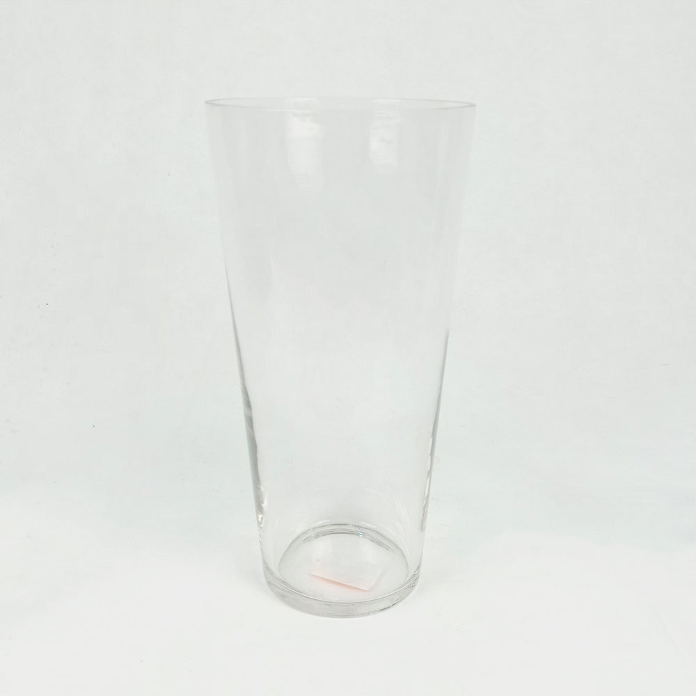 Glass Straight Vase 15x30cm