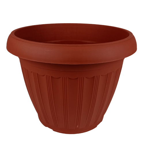 Plastic Flower Pot 516 (Local) - Mix