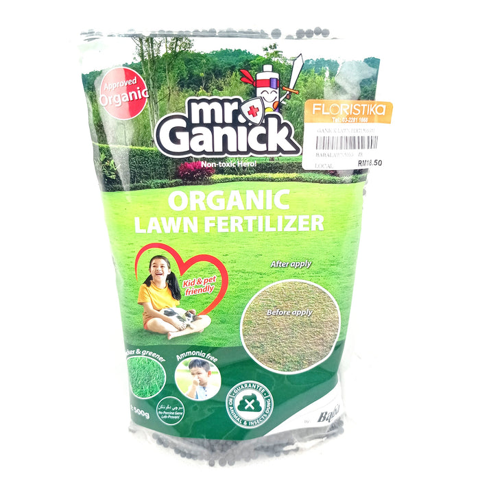 Mr Ganick Organic Lawn Fertilizer (500GM)
