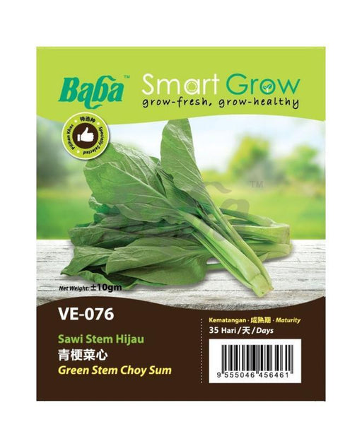 BABA Vegetable Seeds - Green Stem Choy Sum