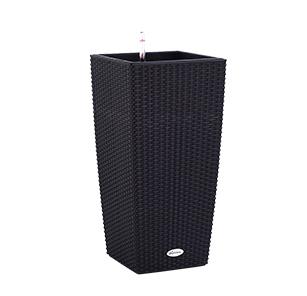Square Rattan Self Watering Pot 57cm