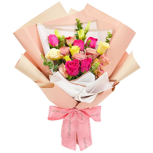 Premium Roses Flower Bouquet - Blossom Muse (MYPE43)