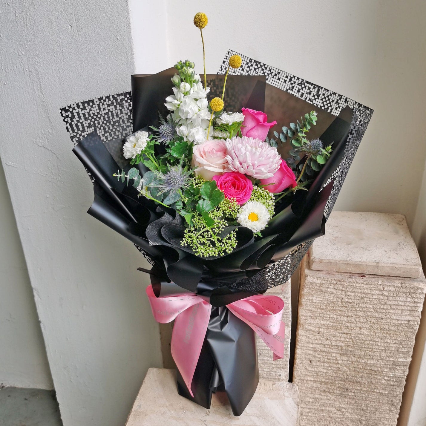 Black Pink Flower Bouquet Floristika Bangsar Floristika my black-pink-flower-bouquet-floristika-bangsar-floristika-my